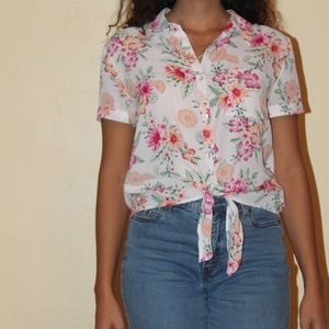 Chic Floral Blouse